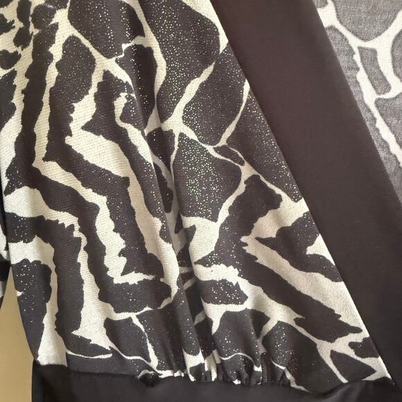 VTG Y2K 90's myMichelle V Neck Babydoll Fairy Grunge Dress SZ M Sparkle Wild - Picture 7 of 9